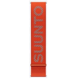 SUUNTO Athletic 7 Loop Textile Strap, 22mm, Coral Orange S+M