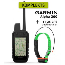 GARMIN Alpha 300 Handheld + TT 25 Collar, Advanced GPS Tracking and Training Электрический ошейник с пультом