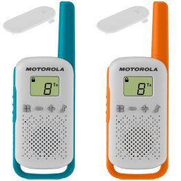 MOTOROLA Talkabout T42 Twin Pack Blue Red Walkie Talkie рации