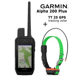 GARMIN Alpha 200 Plus + TT 25 Collar, Advanced GPS Tracking and Training Электрический ошейник с пультом