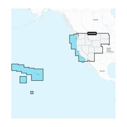 GARMIN U.S. West - Inland and Coastal Marine Charts Garmin Navionics+™ | NSUS008R | microSD™/SD™ карта для эхолота