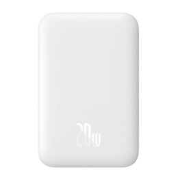 Baseus Powerbank Magnetic Mini 6000mAh, USB-C 20W MagSafe (white) power bank
