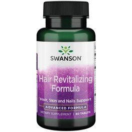SWANSON Hair Revitalizing Formula - Advanced Formula 60 Tabs пищевая добавка
