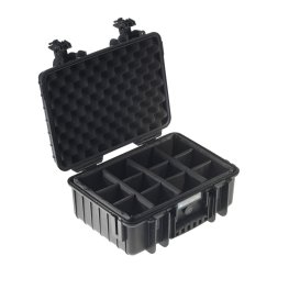 B+W BW Outdoor Futlāris Type 4000 / Black (divider system) Studijas aksesuārs