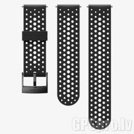SUUNTO Athletic 1 Silicone Strap Black/Black 24mm Size S+M