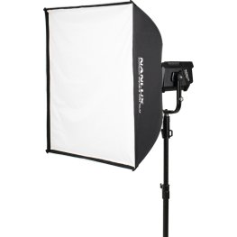 NANLUX Kvadrātveida Softbox 100cm ar NLM stiprinājumu Studijas aksesuārs