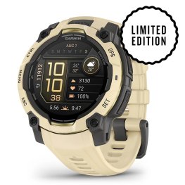 GARMIN Instinct 3 - 45 mm, AMOLED, Citrine with citrine silicone band sporta pulkstenis