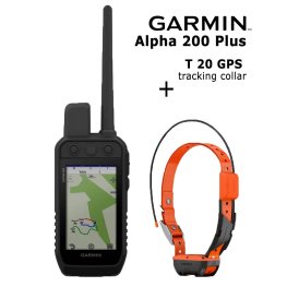 GARMIN Alpha 200 Plus + T20 Collar, Advanced GPS Dog Tracking and Training пульт для устройства тренеровки собак