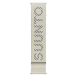 SUUNTO Athletic 7 Loop Textile Strap, 22mm, Frost Gray S+M