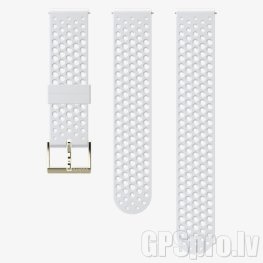 SUUNTO Athletic 1 Silicone Strap White/Gold 20mm Size S+M