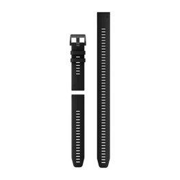 GARMIN QuickFit Band 22mm, Black Silicone (3-piece Dive Set)