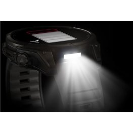GARMIN Fenix 8 47 mm, AMOLED, Sapphire Carbon Gray DLC Titanium with Black/Pebble Gray Sil спортивные часы