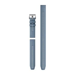 GARMIN QuickFit Band 22mm, Hurricane Blue Silicone (3-piece Dive Set)