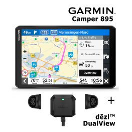 GARMIN Camper 895 + dēzl™ DualView GPS навигатор