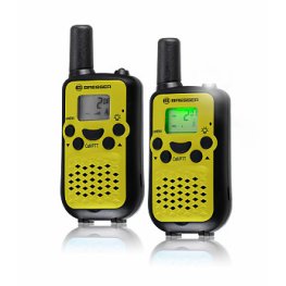 Bresser JUNIOR Walkie Talkie 2 gab. līdz 6km un "free hand" režīmu rācijas