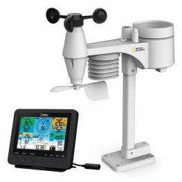 NATIONAL GEOGRAPHIC WIFI Colour Weather Center with 7in1 Sensor laika stacija