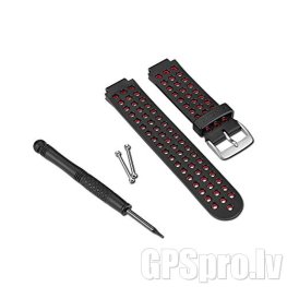 GARMIN Watch Band, Black/Red