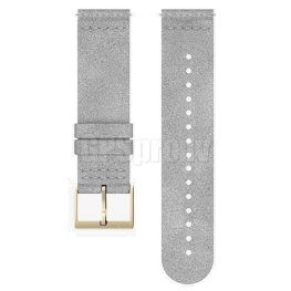 SUUNTO 24mm Microfiber strap Gray/Steel for Suunto 7, 9, Spartan