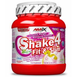 AMIX Shake 4 Fit&Slim 500g, Vanilla спортивное питание