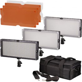 Bresser SL-448 Комплект LED панелей (3 шт.) Непрерывный свет
