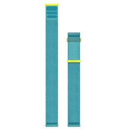 GARMIN Quick Release Band 22 mm, Amp Yellow/Turquoise, ComfortFit Fabric