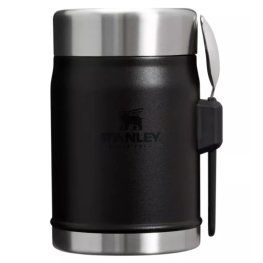 STANLEY The Legendary Food Jar + Spork 0,4L, Black 2.0