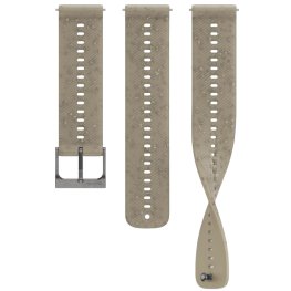 SUUNTO 22mm ATHLETIC 6 Silicone Strap, Grvel Gray S+M