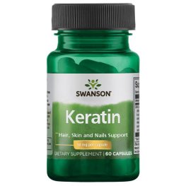 SWANSON Keratin 50 mg 60 Caps пищевая добавка