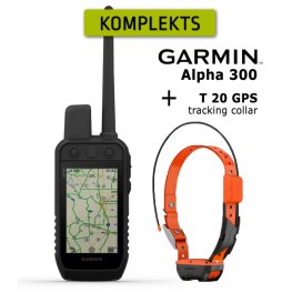 GARMIN Alpha 300 Handheld + T20 Collar, Advanced GPS Dog Tracking and Trainig Электрический ошейник с пультом