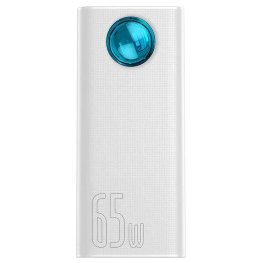 Baseus Amblight 30000mAh 4xUSB, USB-C, 65W (white) power bank