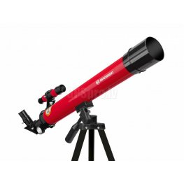 Bresser Bērnu teleskops 45/600 AZ sarkans bērnu optiskā ierīce