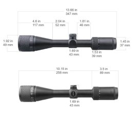 Vector Optics Matiz 4-12x40SFP Riflescope optiskais tēmeklis