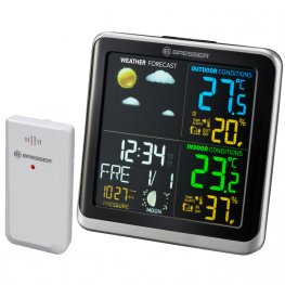 Bresser Weather Station ClimaTrend TB ar krāsainu LCD displeju laika stacija