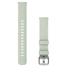 GARMIN Quick Release Band 14mm, Sage Gray Nylon with Silver Hardware