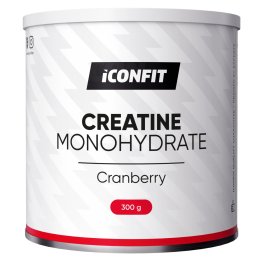 ICONFIT Micronised Creatine Monohydrate, Cranberry, 300g спортивное питание