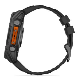 GARMIN Fenix 8 51 mm, AMOLED, Slate Gray with Black Silicone Band спортивные часы