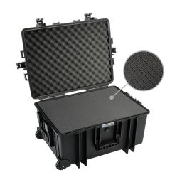 B+W Outdoor futlāris Type 6800 / melns (iepriekš sagrieztas putas) Studijas aksesuārs