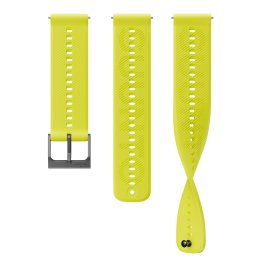 SUUNTO 22mm Athletic 6 Silicone Strap, Lime S+M