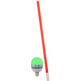 NANLITE Komplekts Pavotube T8-7X & Pavobulb 10C 1+1 LED komplekts