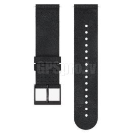 SUUNTO 24mm Microfiber strap Black for Suunto 7, 9, Spartan