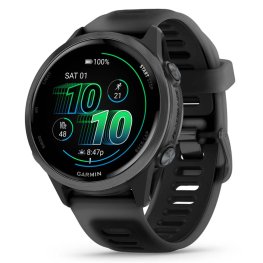GARMIN Forerunner 570 - 42mm, Slate Gray Aluminium with Translucent Black/ Black Band спортивные часы