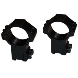BERGER & SCHRÖTER Tēmēkļa stiprinājums, divdaļīga montāža, 30 mm caurulei, piemērots 11 mm prizmai Ātrā montējuma kronšteini (gredzeni)