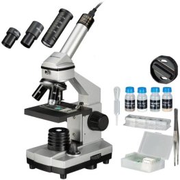 Bresser Junior 40x-1024x + USB okulāra kamera mikroskops