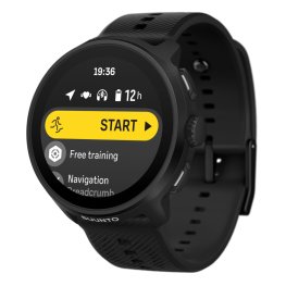 SUUNTO Run All Black, Silicone Strap спортивные часы